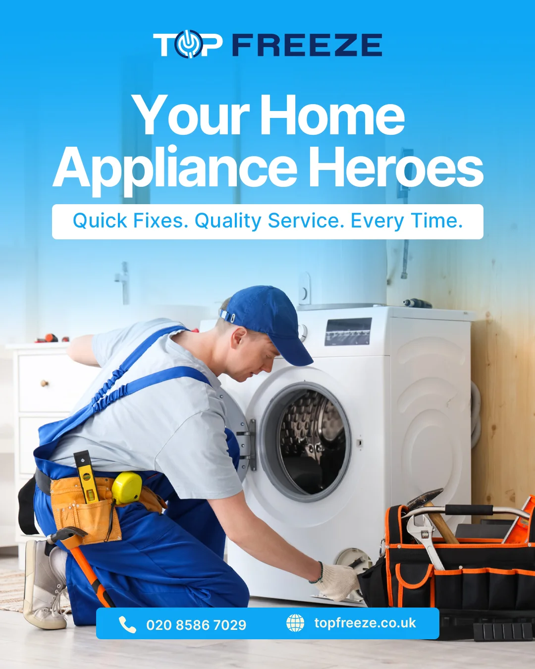 Top Freeze appliance repair services