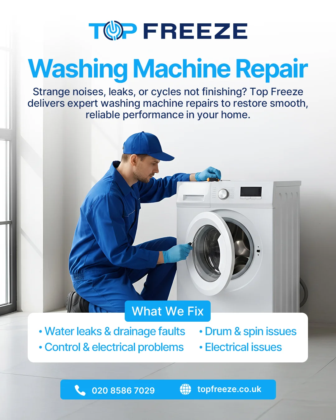Top Freeze appliance repair services