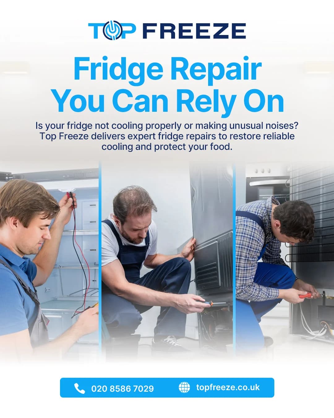 Top Freeze appliance repair services